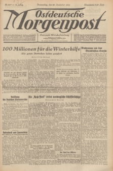 Ostdeutsche Morgenpost : Führende Wirtschaftszeitung. Jg.16, Nr. 347 (20 Dezember 1934)