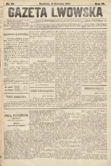 Gazeta Lwowska. 1890, nr 84