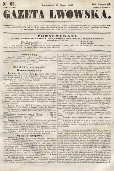 Gazeta Lwowska. 1853, nr 65