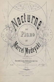 Nocturne : pour piano : op. 19