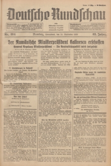 Deutsche Rundschau : früher Ostdeutsche Rundschau, Bromberger Tageblatt, Pommereller Tageblatt. Jg.63, Nr. 214 (23 September 1939) + dod.