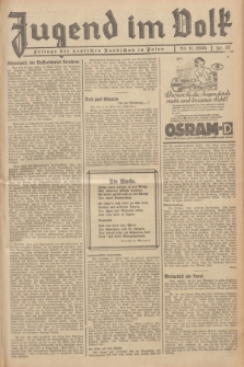 Jugend im Volk : Beilage der Deutschen Rundschau in Polen. 1935, Nr. 47 (24 November)