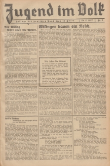 Jugend im Volk : Beilage der Deutschen Rundschau in Polen. 1937, Nr. 9 (28 Februar)