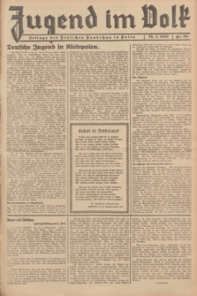Jugend im Volk : Beilage der Deutschen Rundschau in Polen. 1937, Nr. 30 (25 Juli)