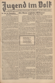 Jugend im Volk : Beilage der Deutschen Rundschau in Polen. 1938, Nr. 5 (30 Januar)