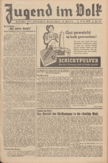 Jugend im Volk : Beilage der Deutschen Rundschau in Polen. 1938, Nr. 10 (6 März)