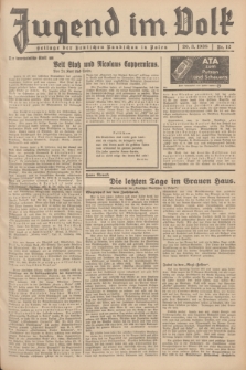 Jugend im Volk : Beilage der Deutschen Rundschau in Polen. 1938, Nr. 12 (20 März)