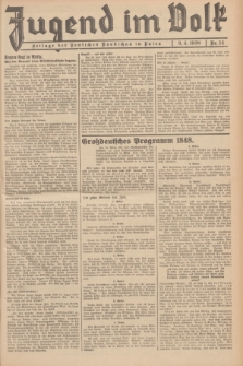 Jugend im Volk : Beilage der Deutschen Rundschau in Polen. 1938, Nr. 14 (3 April)
