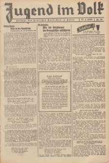 Jugend im Volk : Beilage der Deutschen Rundschau in Polen. 1938, Nr. 16 (17 April)
