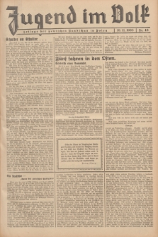 Jugend im Volk : Beilage der Deutschen Rundschau in Polen. 1938, Nr. 46 (13 November)