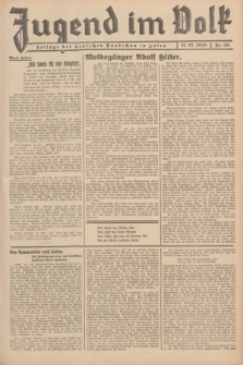 Jugend im Volk : Beilage der Deutschen Rundschau in Polen. 1938, Nr. 50 (11 Dezember)