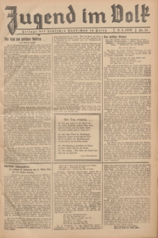 Jugend im Volk : Beilage der Deutschen Rundschau in Polen. 1939, Nr. 14 (2 April)