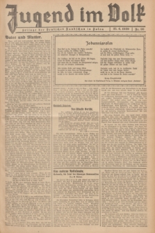 Jugend im Volk : Beilage der Deutschen Rundschau in Polen. 1939, Nr. 26 (25 Juni)