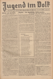Jugend im Volk : Beilage der Deutschen Rundschau in Polen. 1939, Nr. 32 (6 August)