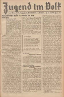 Jugend im Volk : Beilage der Deutschen Rundschau in Polen. 1939, Nr. 33 (13 August)