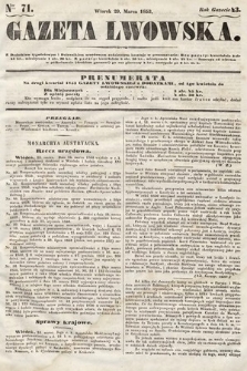 Gazeta Lwowska. 1853, nr 71