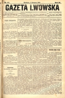 Gazeta Lwowska. 1890, nr 177
