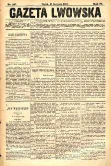 Gazeta Lwowska. 1890, nr 187