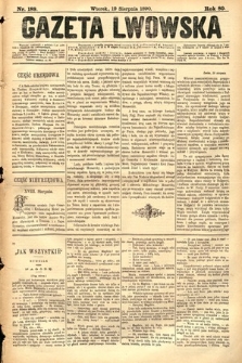 Gazeta Lwowska. 1890, nr 189