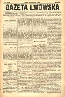 Gazeta Lwowska. 1890, nr 190