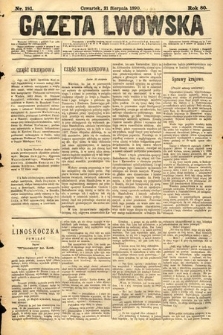 Gazeta Lwowska. 1890, nr 191