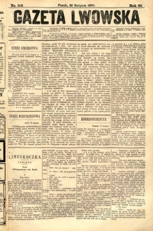 Gazeta Lwowska. 1890, nr 192