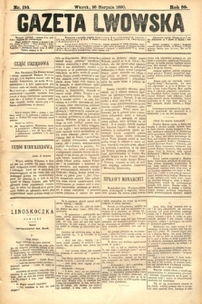 Gazeta Lwowska. 1890, nr 195
