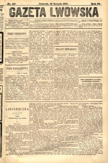 Gazeta Lwowska. 1890, nr 197