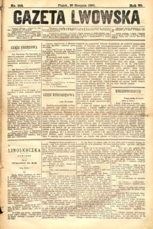 Gazeta Lwowska. 1890, nr 198
