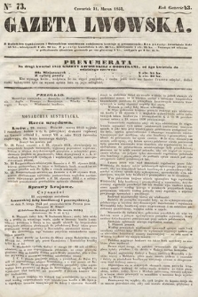 Gazeta Lwowska. 1853, nr 73