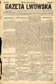Gazeta Lwowska. 1890, nr 201