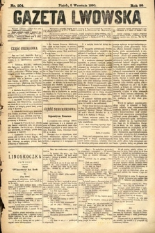 Gazeta Lwowska. 1890, nr 204