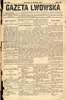 Gazeta Lwowska. 1890, nr 208