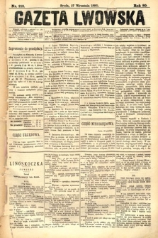 Gazeta Lwowska. 1890, nr 213