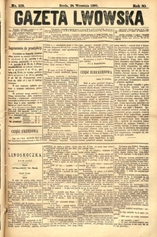 Gazeta Lwowska. 1890, nr 219