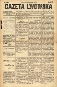 Gazeta Lwowska. 1890, nr 227