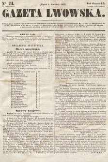 Gazeta Lwowska. 1853, nr 74