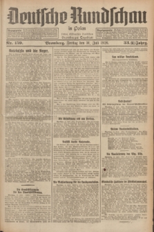Deutsche Rundschau in Polen : früher Ostdeutsche Rundschau, Bromberger Tageblatt. Jg.33, Nr. 159 (16 Juli 1926) = Jg.50 + dod.