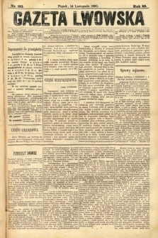 Gazeta Lwowska. 1890, nr 261