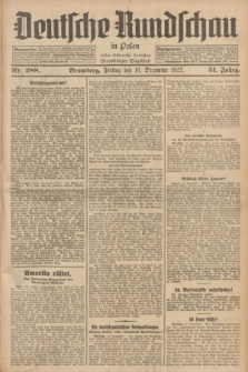 Deutsche Rundschau in Polen : früher Ostdeutsche Rundschau, Bromberger Tageblatt. Jg.51, Nr. 288 (16 Dezember 1927) + dod.