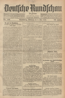 Deutsche Rundschau in Polen : früher Ostdeutsche Rundschau, Bromberger Tageblatt. Jg.52, Nr. 106 (9 Mai 1928) + dod.