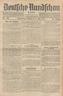 Deutsche Rundschau in Polen : früher Ostdeutsche Rundschau, Bromberger Tageblatt. Jg.52, Nr. 132 (12 Juni 1928) + dod.