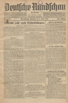 Deutsche Rundschau in Polen : früher Ostdeutsche Rundschau, Bromberger Tageblatt. Jg.52, Nr. 148 (1 Juli 1928) + dod.