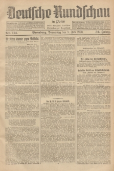 Deutsche Rundschau in Polen : früher Ostdeutsche Rundschau, Bromberger Tageblatt. Jg.52, Nr. 151 (5 Juli 1928) + dod.