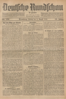 Deutsche Rundschau in Polen : früher Ostdeutsche Rundschau, Bromberger Tageblatt. Jg.52, Nr. 176 (3 August 1928) + dod.