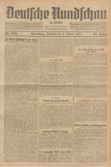 Deutsche Rundschau in Polen : früher Ostdeutsche Rundschau, Bromberger Tageblatt. Jg.52, Nr. 226 (2 Oktober 1928) + dod.
