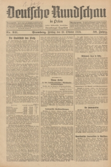 Deutsche Rundschau in Polen : früher Ostdeutsche Rundschau, Bromberger Tageblatt. Jg.52, Nr. 241 (19 Oktober 1928) + dod.