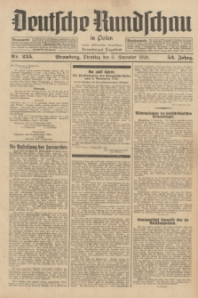 Deutsche Rundschau in Polen : früher Ostdeutsche Rundschau, Bromberger Tageblatt. Jg.52, Nr. 255 (6 November 1928) + dod.