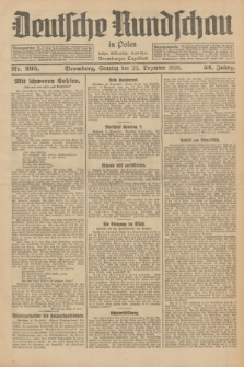 Deutsche Rundschau in Polen : früher Ostdeutsche Rundschau, Bromberger Tageblatt. Jg.52, Nr. 295 (23 Dezember 1928) + dod.