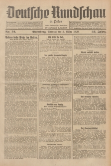 Deutsche Rundschau in Polen : früher Ostdeutsche Rundschau, Bromberger Tageblatt. Jg.53, Nr. 52 (3 März 1929) + dod.